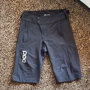 Black Fitted Mountain Bike Shorts